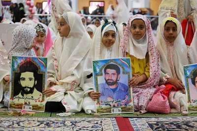 جشن دختران روزه‌ اولی در حرم مطهر حضرت شاهچراغ(ع)