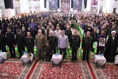 مراسم گرامیداشت نخستین سالگرد شهادت سردار سرلشکر پاسدار غلامحسین غیب‌پرور در شیراز