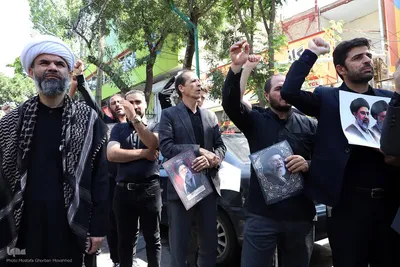 ویژه برنامه همگام با تشییع کنندگان آقای شهید ایران در اهر