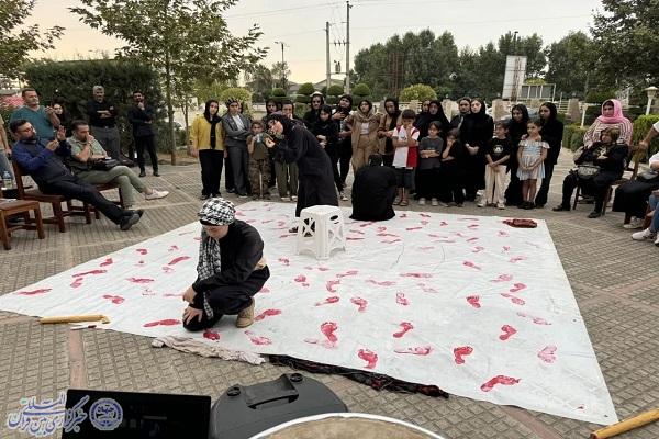 پایان کار بخش ملی نمایش اشک‌واره حسینی