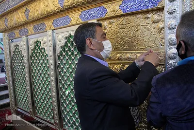 رونمایی از ضریح امامزاده سید احمد و سید محمود (امامزاده سید الصحرا) یزد‎