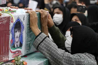 آئین استقبال از پیکر مطهر ۹ شهید دفاع مقدس در شیراز‎‎