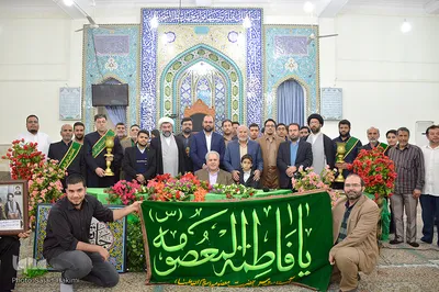 مراسم تجلیل از محمدعلی دهدشتی پیشکسوت قرآنی در قم
