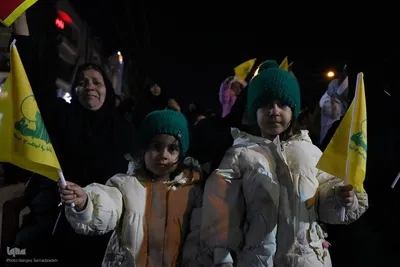 تجمع مردم فولادشهر در پی شهادت رهبر شهید انقلاب
