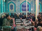 مراسم عزاداری شب شهادت حضرت فاطمه زهرا(س) در اهر