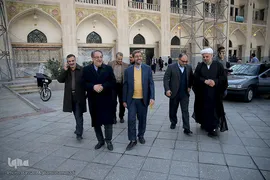 مراسم بدرقه کاروان قرآنی انقلاب از بارگاه نورانی امام خمینی (ره)
