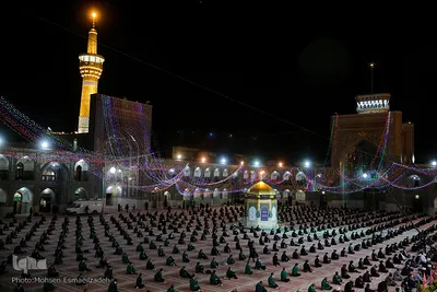 مراسم "شکرانه بازگشایی حرم مطهر رضوی"
