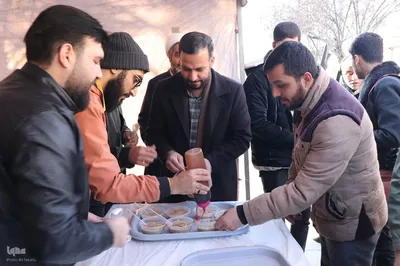 ایستگاه صلواتی گروه جهادی طلاب در سالروز ولادت‎
