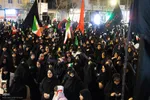 تجمع مردم درچه در سوگ شهادت رهبر انقلاب