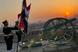 قاهره؛ تیس سال بعد افطاری پر توپ کا فائر