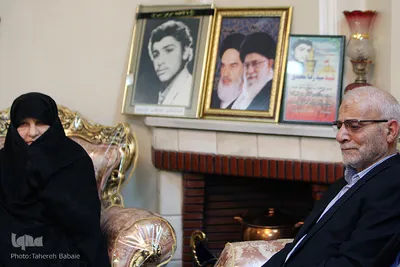 مراسم دیدار با خانواده شهید سید رضا محمدی
