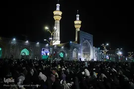 مراسم احیای شب بیست‌ویکم ماه مبارک رمضان در حرم مطهر رضوی