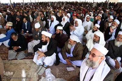 تشییع و نماز بر پیکر مولوی برفی در خراسان جنوبی