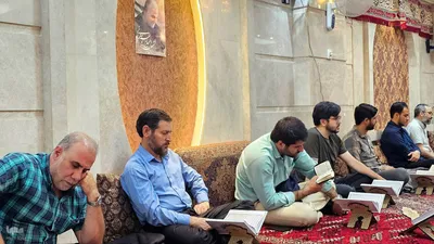 جلسه آموزش قرآن «هادی صلح‌جو» در غرب تهران