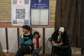 جلوه‌هایی از حضور پرشور مردم در ساعات پایانی انتخابات