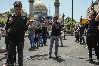 عزاداری ظهر عاشورای حسینی در تهران