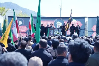 مراسم اربعین سید و سالار شهیدان انقلاب اسلامی در لرستان