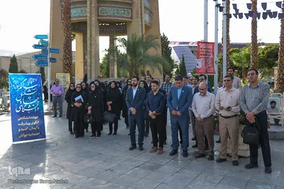 تجدید میثاق جهادگران دانشگاهی اصفهان با آرمان‌های شهدا