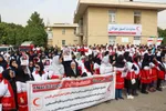 تجمع داوطلبان، امدادگران و کادر درمان جمعیت هلال‌احمر استان فارس‎