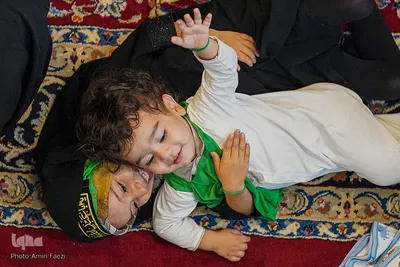 مراسم شیرخوارگان در حرم مطهر شاهچراغ(ع)