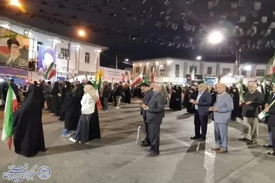 پنجاه و ششمین شب اجتماع و راهپیمایی مردم انقلابی بابلسر