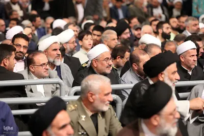 دیدار میهمانان کنفرانس وحدت اسلامی با رهبر معظم انقلاب