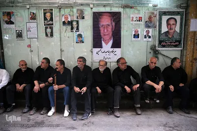 مراسم عزاداری تاسوعای حسینی در بازار تهران