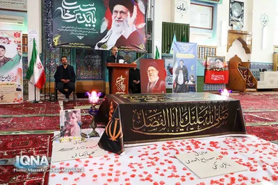 مراسم بزرگداشت اربعین قائد شهید امت حضرت آیت الله سید علی خامنه ای در اهر 