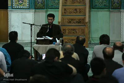 مراسم شب قدر در مسجدا دانشگاه تبریز