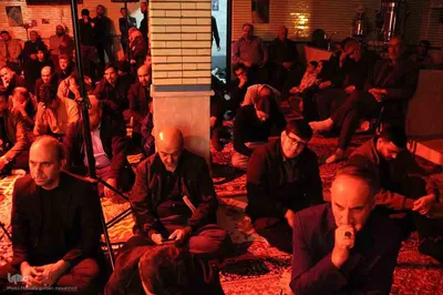 مراسم عزاداری شب شهادت حضرت زهرا (س) در اهر