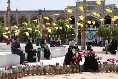 شیراز در روز میلاد حضرت امام زمان(عج)‎‎