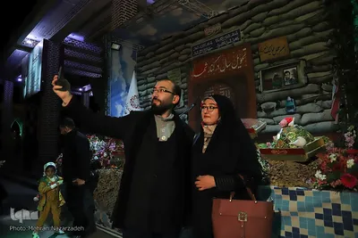 تحویل سال نو در کنار شهدای تبریز‎‎