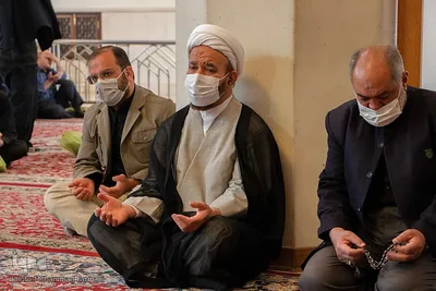 ظهر شهادت حضرت علی علیه السلام در حرم شاهچراغ