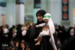 شیرخوارگان حسینی در حرم مطهر حضرت معصومه(س)