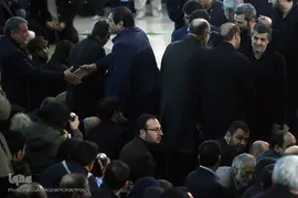 مراسم تشییع ۱۶آتش نشان شهید حادثه  پلاسکو