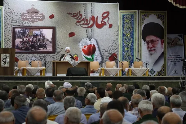 همایش پیشکسوتان صبر و ایثار لشکر خط شکن و خط نگهدار ۲۵ کربلا