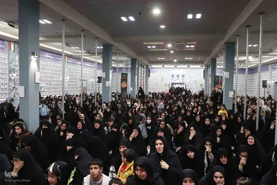 روضه خوانی شهادت حضرت فاطمه زهرا( س) ویژه بانوان در فرهنگسرای الغدیر تبریز