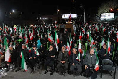 تجمع دانشگاهیان در چهلمین روز شهادت رهبر فرزانه