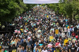 راهپیمایی روز قدس در شیراز