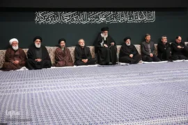 عزاداری شام شهادت حضرت فاطمه زهرا (س) در حسینیه امام خمینی(ره)