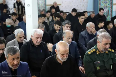 اقامه نماز ظهر عاشورا در اهر