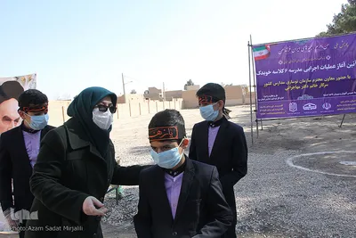 افتتاح مدرسه خیری و کلنگ زنی اولین مدرسه پویش ملی «من مادرم» در یزد‎