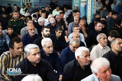 مراسم بزرگداشت اربعین قائد شهید امت حضرت آیت الله سید علی خامنه ای در اهر 
