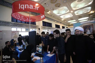 غرفه ایکنا در دهمین شب از نمایشگاه بین‌المللی قرآن کریم 