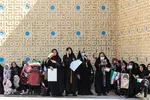 راهپیمایی و گردهمایی «بانوان فاطمی» در شیراز