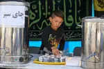برپائی موکب اربعین در ورودی سومین حرم اهل بیت(ع)‎‎