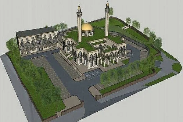 طرح ساخت بزرگ‌ترین مسجد در شمال غرب انگلستان تصویب شد