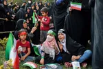 اجتماع دختران مهدوی در گذر چهارباغ اصفهان
