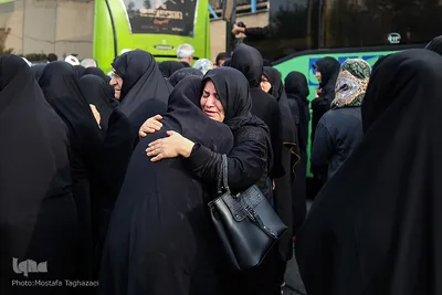 مراسم تشییع پیکر حجت الاسلام مصطفی آژینی