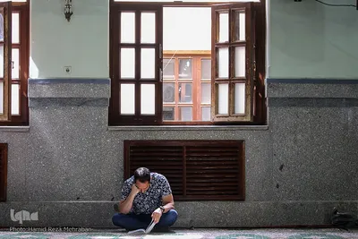 مراسم جز خوانی در حرم حضرت عبدالعظیم حسنی